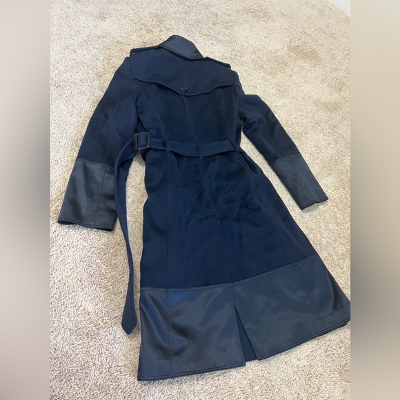 Burberry wool trench coat usa small medium - Picture 10 of 15